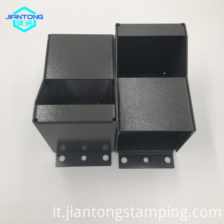 parti verniciate in metallo per verniciatura a polvere su misura (7) custom made powder coating metal enclosure stamping parts (7)